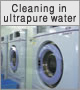 cleaning in ultrapure water